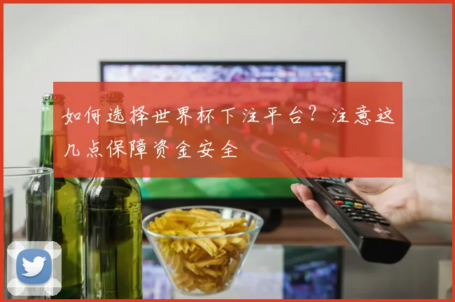 如何选择世界杯下注平台?注意这几点保障资金安全